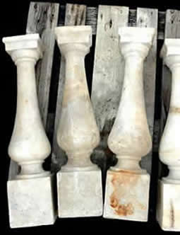 antique balustrades